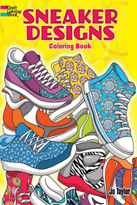 Sneaker Designs Coloring Book