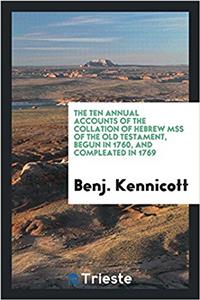 THE TEN ANNUAL ACCOUNTS OF THE COLLATION
