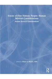 Voices of First Nations People