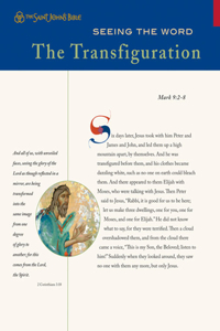 Seeing the Word: The Transfiguration