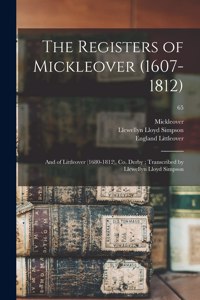 Registers of Mickleover (1607-1812)