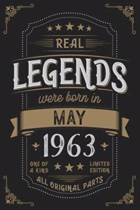 Real Legendes were born in May 1963