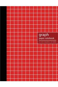 Graph Paper Notebook 1/2 Inch