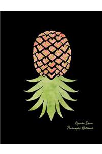 Upside Down Pineapple Notebook