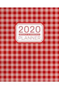 Buffalo Check - Planner 2020 - Weekly and Monthly Diary