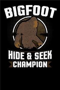 Bigfoot Hide and Seek Champion