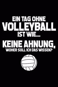 Tag Ohne Volleyball? Unmöglich!