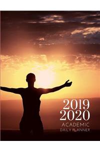 2019-2020 Academic Planner With Hours Gratitude Daily Organizer