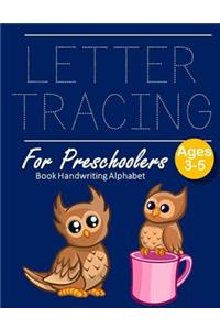 Letter Tracing Book Handwriting Alphabet for Preschoolers