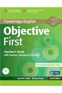Objective First Teacher's Book with Teacher's Resources CD-ROM