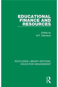 Educational Finance and Resources