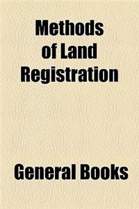 Methods of Land Registration