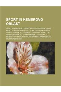 Sport in Kemerovo Oblast