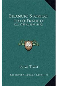 Bilancio Storico Italo-Franco