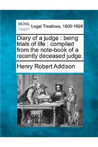 Diary of a Judge