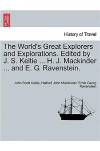 World's Great Explorers and Explorations. Edited by J. S. Keltie ... H. J. Mackinder ... and E. G. Ravenstein. Palestine.