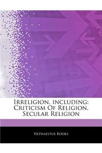 Articles on Irreligion, Including