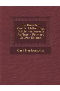Die Hussiten, Zweite Abtheilung, Dritte Verbesserte Auflage