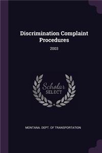 Discrimination Complaint Procedures