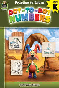 Practice to Learn: Dot-To-Dot Numbers (Gr. K)