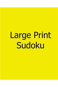 Large Print Sudoku