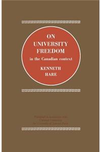 On University Freedom in the Canadian Context
