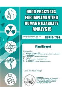Good Practices for Implementing Human Reliability Analysis (HRA)