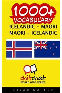 1000+ Icelandic - Maori Maori - Icelandic Vocabulary