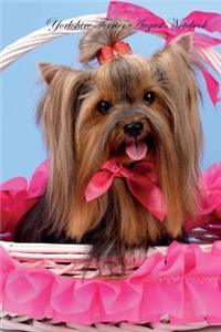 Yorkshire Terrier August Notebook Yorkshire Terrier Record, Log, Diary, Special Memories, To Do List, Academic Notepad, Scrapbook & More