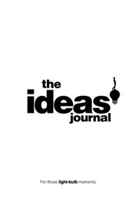 Ideas Journal
