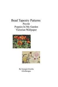 Bead Tapestry Patterns Peyote Poppies In My Garden Victorian Wallpaper