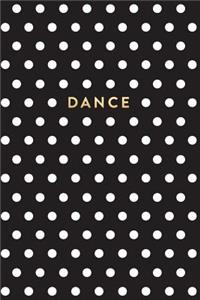 Black and White Polka Dot Notebook