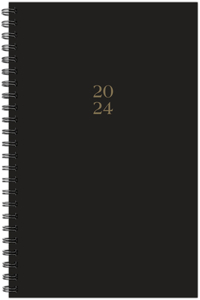 Black 2024 Weekly Planner