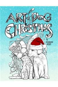 Art of Dog Christmas