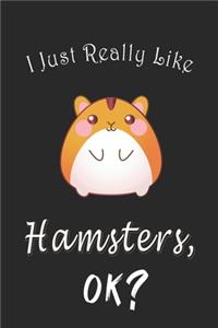 I Just Really like Hamsters, OK ? Journal