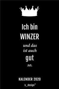 Kalender 2020 für Winzer