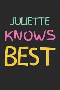 Juliette Knows Best
