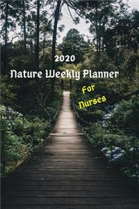 2020 Nature Weekly Planner For Nurses