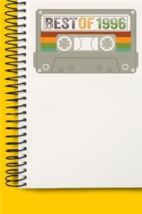 Best Of 1996 Made In 1996 Vintage 1996 Birthday Gift A beautiful personalized