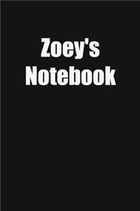 Zoey's Notebook