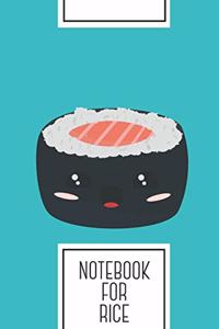 Notebook for Rice