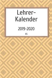 Lehrerkalender 2019 2020 A5