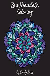 Zen Mandala Coloring Book