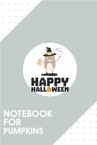 Notebook for Pumpkins