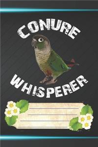 Conure Whisperer Notebook Journal
