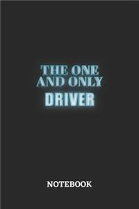 The One And Only Driver Notebook