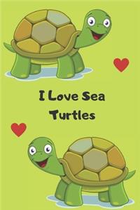 I Love Sea Turtles