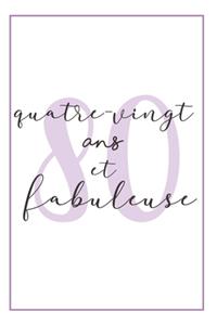 Anniversaire 80 Ans Pour Elle