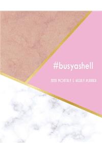 #busyashell 2020 Monthly and Weekly Planner
