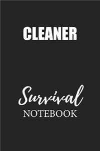 Cleaner Survival Notebook